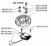 Husqvarna 225 H 75 - Hedge Trimmer (1996-12 to 1997-12) Listas de piezas de repuesto y dibujos Ignition/Flywheel