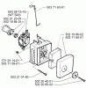 Husqvarna 225 H 75 - Hedge Trimmer (1998-01 to 2002-05) Listas de piezas de repuesto y dibujos Air Filter/Carburetor