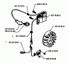 Husqvarna 24 H - Hedge Trimmer (1992-04 & After) Listas de piezas de repuesto y dibujos Ignition/Flywheel