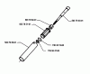 Husqvarna 232 RBD - Hedge Trimmer (1995-03 & After) Listas de piezas de repuesto y dibujos Tube Assembly
