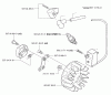 Husqvarna 325 HDA 55 - Hedge Trimmer (2001-01 to 2001-04) Listas de piezas de repuesto y dibujos Ignition / Flywheel