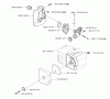 Husqvarna 326 HD 75X - Hedge Trimmer (2002-02 to 2002-12) Listas de piezas de repuesto y dibujos Air Filter / Carburetor