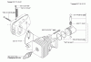 Husqvarna 326 HD 60X - Hedge Trimmer (2002-02 to 2002-12) Listas de piezas de repuesto y dibujos Piston / Cylinder / Muffler