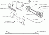 Husqvarna HA 110 - Hedge Trimmer Attachment (2004-01 to 2005-08) Listas de piezas de repuesto y dibujos Throttle