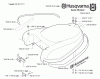 Husqvarna 953532201 - Auto Mower (2003-04 & After) Listas de piezas de repuesto y dibujos Body Assembly