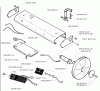 Husqvarna Auto Mower (1999-02 to 2000-01) Listas de piezas de repuesto y dibujos Ground Drive/Control Panel Assembly
