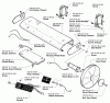 Husqvarna Auto Mower (2000-02 to 2000-09) Listas de piezas de repuesto y dibujos Ground Drive / Control Panel Assembly