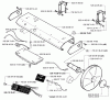 Husqvarna Auto Mower (2002-02 to 2002-12) Listas de piezas de repuesto y dibujos Rear Wheel / Wheel Motor / Keypad / Control Board