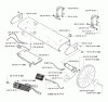 Husqvarna Auto Mower (2003-01 to 2003-03) Listas de piezas de repuesto y dibujos Drive Wheels / Motor