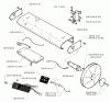 Husqvarna Solar Auto Mower (1999-02 to 2000-01) Listas de piezas de repuesto y dibujos Ground Drive/Control Panel
