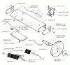 Husqvarna Solar Auto Mower (2001-01 to 2002-01) Listas de piezas de repuesto y dibujos Rear Wheels/Keyboard And Control Board/Switch