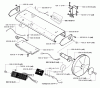 Husqvarna Solar Auto Mower (2002-02 & After) Listas de piezas de repuesto y dibujos Rear Wheels / Wheel Motor / Keypad / Switch