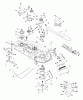 Husqvarna GTH 225 (954140103A) - Garden Tractor (1999-10 & After) Pièces détachées Mower Deck