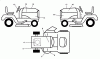 Husqvarna GTH 2648 (96043003002) - Garden Tractor (2008-02 & After) Pièces détachées Decals