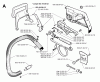 Jonsered 2055 - Chainsaw (1998-10) Pièces détachées CHAIN BRAKE CLUTCH COVER