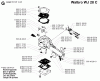 Jonsered 2083 II EPA - Chainsaw (2001-10) Pièces détachées CARBURETOR DETAILS #1