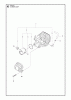 Jonsered CS2125 T - Chainsaw (2009-08) Pièces détachées CYLINDER
