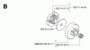 Jonsered CS2135 T - Chainsaw (2007-01) Pièces détachées CLUTCH