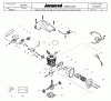 Jonsered CS2138 - Chainsaw (2009-02) Pièces détachées CYLINDER PISTON MUFFLER