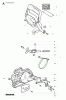 Jonsered CS2153 - Chainsaw (2007-08) Pièces détachées CHAIN BRAKE CLUTCH COVER