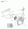 Jonsered CS2156 - Chainsaw (2007-03) Pièces détachées STARTER #1