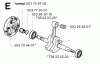 Jonsered CS2165 EPA - Chainsaw (2003-06) Pièces détachées CRANKSHAFT