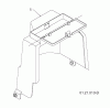 Jonsered ST 2109 E (96191004002) - Snow Thrower (2011-05) Listas de piezas de repuesto y dibujos CHASSIS ENGINE PULLEYS #5