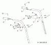 Jonsered ST 2109 E (96191004002) - Snow Thrower (2011-05) Listas de piezas de repuesto y dibujos HANDLE #5