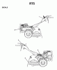 Jonsered RT5 (954003451) - Rear-Tine Tiller (1997-01) Pièces détachées DECALS #2