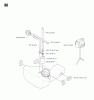Jonsered BC2236 - Brushcutter (2008-09) Listas de piezas de repuesto y dibujos FUEL TANK