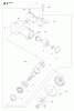 Jonsered MC2255 - String/Brush Trimmer (2008-07) Pièces détachées BEVEL GEAR