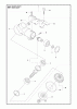 Jonsered BC2255 - Brushcutter (2011-01) Listas de piezas de repuesto y dibujos BEVEL GEAR