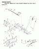 Jonsered LT15A (J15H42F, 954130037) - Lawn & Garden Tractor (2000-04) Pièces détachées MOWER LIFT / DECK LIFT