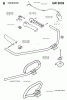 Jonsered GR2032 - String/Brush Trimmer (1998-02) Pièces détachées HANDLE CONTROLS #2