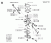 Jonsered GR36 - String/Brush Trimmer (1993-03) Pièces détachées CARBURETOR DETAILS