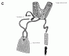 Jonsered GR41 - String/Brush Trimmer (1991-03) Listas de piezas de repuesto y dibujos HARNESS