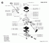 Jonsered RS44 - String/Brush Trimmer (1995-01) Listas de piezas de repuesto y dibujos CARBURETOR DETAILS