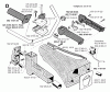 Jonsered RS44 - String/Brush Trimmer (1996-10) Pièces détachées HANDLE CONTROLS