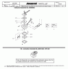 Jonsered GT2124 - String/Brush Trimmer (2003-01) Listas de piezas de repuesto y dibujos CARBURETOR DETAILS