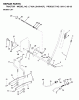 Jonsered LT16A (J816H42F, 954130038) - Lawn & Garden Tractor (2000-03) Pièces détachées MOWER LIFT / DECK LIFT