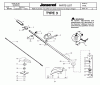 Jonsered GT32L - String/Brush Trimmer (2002-08) Listas de piezas de repuesto y dibujos SHAFT HANDLE #2