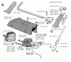Jonsered RS40 - String/Brush Trimmer (1992-05) Listas de piezas de repuesto y dibujos HANDLE CONTROLS
