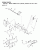 Jonsered LT18A (J18H42A, 954130047) - Lawn & Garden Tractor (2001-01) Pièces détachées MOWER LIFT / DECK LIFT