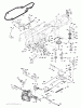 Jonsered LT2114 CA (96061032000) - Lawn & Garden Tractor (2010-11) Pièces détachées DRIVE