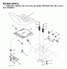 Jonsered LT2115 A (J2115AB, 954130211) - Lawn & Garden Tractor (2004-06) Pièces détachées SEAT