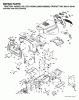 Jonsered LT2116 CMA2 (96061008800) - Lawn & Garden Tractor (2006-02) Pièces détachées CHASSIS ENCLOSURES