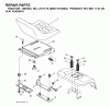 Jonsered LT2117 A (96011012600) - Lawn & Garden Tractor (2006-01) Pièces détachées SEAT