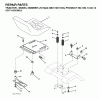 Jonsered LT2122 A (96011001100) - Lawn & Garden Tractor (2005-01) Pièces détachées SEAT