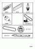 Jonsered LT2213 (96041007900) - Lawn & Garden Tractor (2009-01) Pièces détachées FREQUENTLY USED PARTS