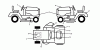 Jonsered LT2213 CA (96041008200) - Lawn & Garden Tractor (2009-01) Pièces détachées DECALS